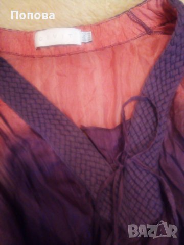 Маркова копринена туника/рокля/100%чиста коприна/, снимка 2 - Рокли - 40953913