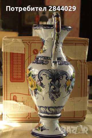 продавам стара керамична ваза, снимка 2 - Антикварни и старинни предмети - 42503372