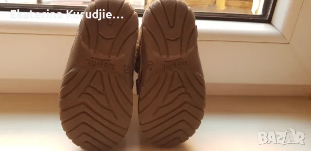 Бебешки обувки от естествена кожа. 20 номер, снимка 3 - Детски обувки - 47365996