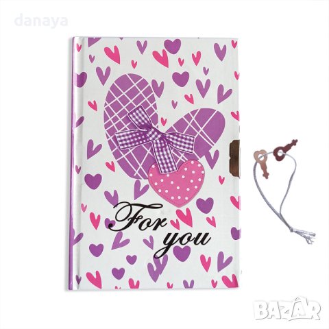 3928 Таен дневник с две ключета, снимка 6 - Ученически пособия, канцеларски материали - 42017409