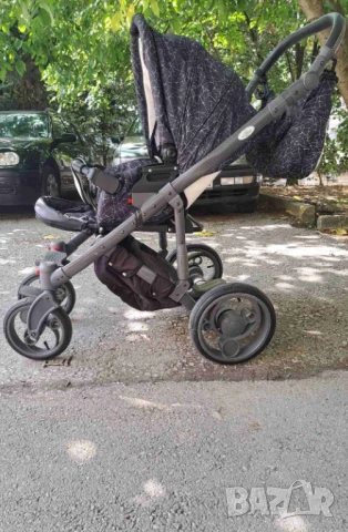 Бебешка количка 3в1 (3 в 1), Zarra Adbor, снимка 4 - Детски колички - 51342054