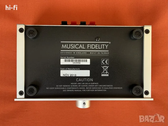 Musical Fidelity V90 AMP / DAC, снимка 14 - Ресийвъри, усилватели, смесителни пултове - 56402995