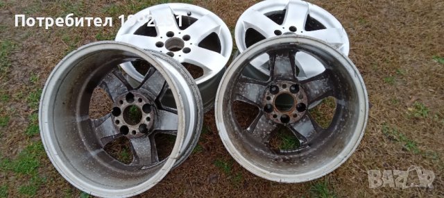 4бр ляти джанти 7.5J16 ЕТ37. 5x112. Свалени са от Mercedes C класа. Внос от Германия. Цената е за ко, снимка 4 - Гуми и джанти - 38959154