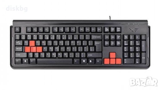 Нова геймърска клавиатура А4TECH G300 Х7 Washable