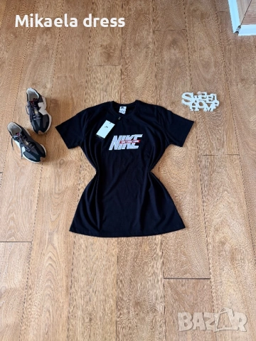 Суперудобна ежедневна тениска Nike oversize.С М Л размер, снимка 3 - Тениски - 53854012