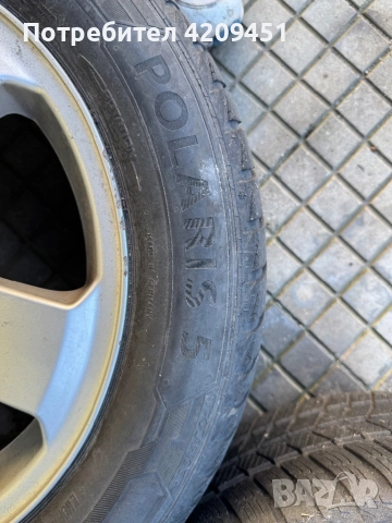 Оригинални джанти за Шкода 16 цола 5х100 със зимни гуми, снимка 4 - Гуми и джанти - 52429816