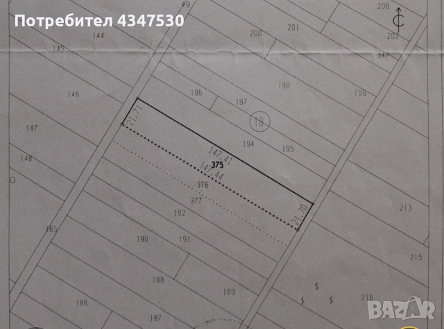 Продавам парцел за жилищно застрояване, снимка 3 - Парцели - 53734438