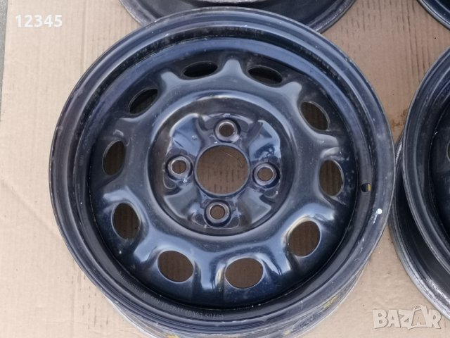 14’’ 4x100 originalna za nissan 14” 4х100 оригинална за нисан-№114, снимка 4 - Гуми и джанти - 35868423