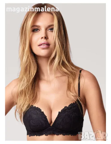 Infiore 70B,75B,80B италиански черен,бежов,бял повдигащ сутиен без банел сутиени +1РАЗМЕР подплънки , снимка 2 - Бельо - 27383356