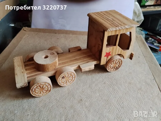 старо дървено камионче, снимка 5 - Коли, камиони, мотори, писти - 56020147