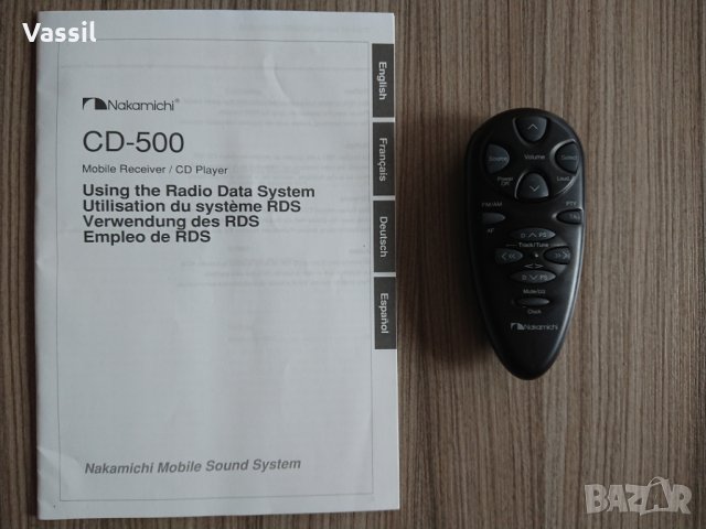 Nakamichi CD500 car audio CD audiophile плейър за кола, снимка 2 - Радиокасетофони, транзистори - 34329748