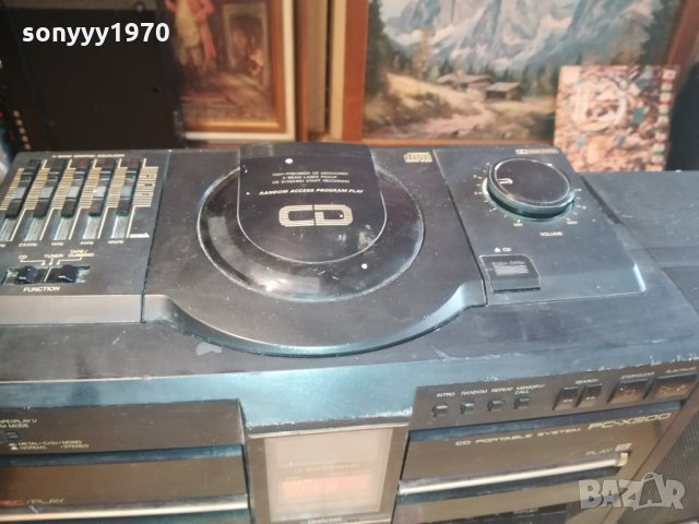 jvc pc-x300 made in japan 2702222117, снимка 12 - Радиокасетофони, транзистори - 35936702