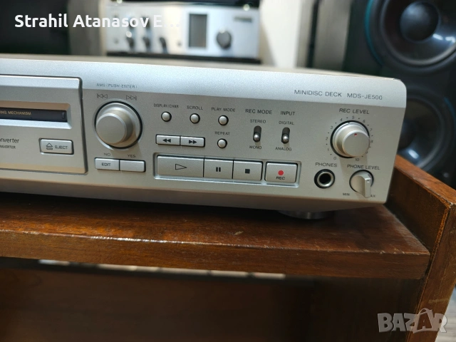 SONY MDS-JE500 – Мини Диск Рекордер, снимка 6 - Други - 53461921