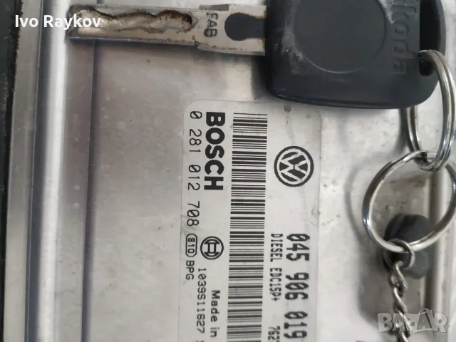 Компютър двигател за Seat Ibiza, Skoda Fabia 1.4 TDi 045 906 019 BQ, снимка 3 - Части - 47748594