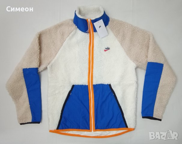 Nike NSW Sherpa Winter Jacket оригинално поларено яке M Найк горнище, снимка 1 - Якета - 42404380