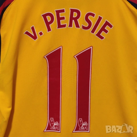 Тениска Арсенал 2008/09 Robin van Persie №11 – Оригинална Nike, L, снимка 4 - Тениски - 53661795