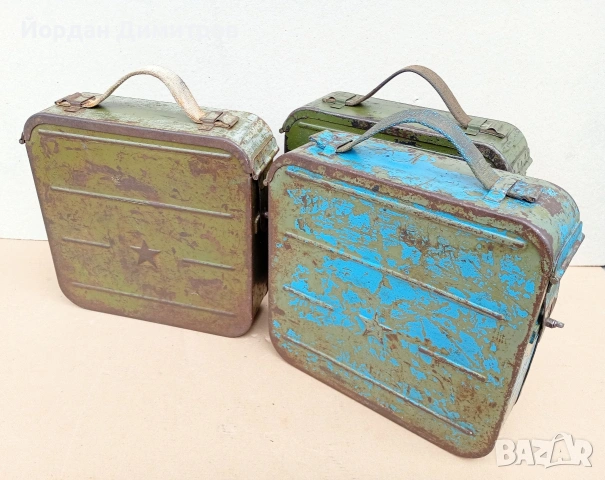 стари военни кутии , снимка 3 - Антикварни и старинни предмети - 53509404