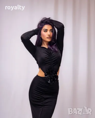 Елегантна дамска рокля , снимка 3 - Рокли - 49509937