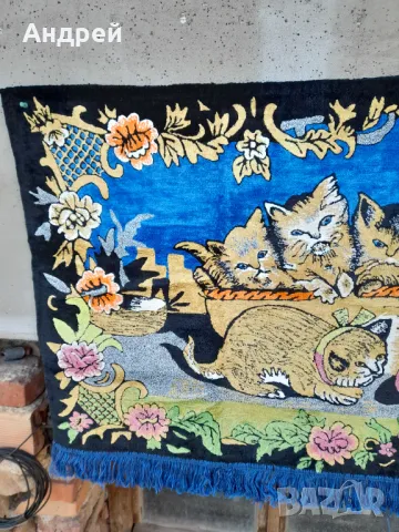 Старинен ковьор,покривка за стена #283, снимка 3 - Антикварни и старинни предмети - 50366896