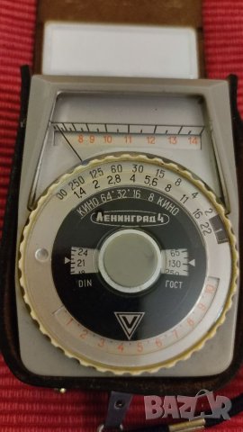 Светломер Ленинград 4, СССР. , снимка 3 - Чанти, стативи, аксесоари - 40715699