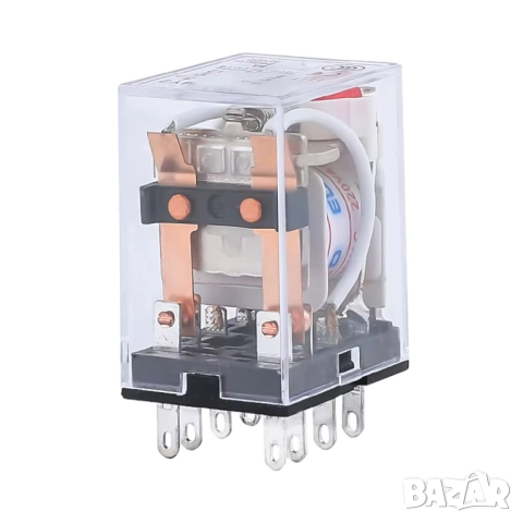 Taxnele Мини електромагнитното реле MY2NJ / AC 230V, снимка 4 - Друга електроника - 52211910