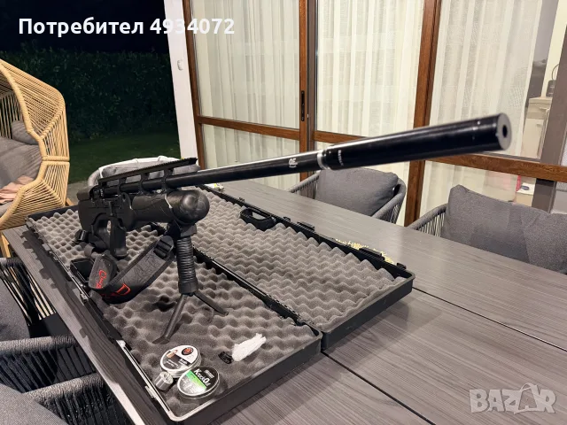 Продавам PCP Hatsan Hercules Bully Long, снимка 2 - Въздушно оръжие - 55873491