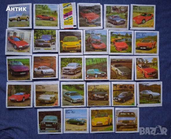 ЛОТ Стари Картинки от Дъвки, снимка 6 - Колекции - 52812486