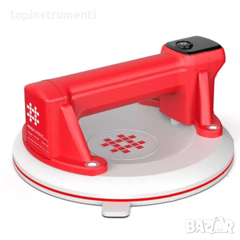 Вакуум вендуза, акумулаторна, SHIJING P618A White, 200 мм, до 200 кг, с дисплей