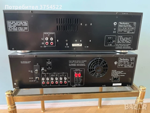 Technics RS-TR373 MkII technics sa ex140 дек двукасетачен и ресивер, снимка 15 - Ресийвъри, усилватели, смесителни пултове - 51379278
