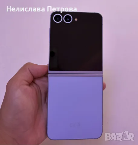 Samsung Galaxy Z Flip6 512GB Blue – много добро състояние, снимка 2 - Samsung - 56097044