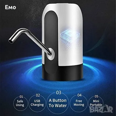 Иновативен смарт Електрически безжичен презареждащ се диспенсър за вода , снимка 16 - Други - 47758683