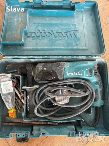 Перфоратор Makita HR2470, снимка 4 - Перфоратори - 55966563