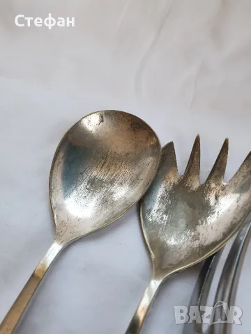 Прибори за сервиране, снимка 4 - Антикварни и старинни предмети - 47670208