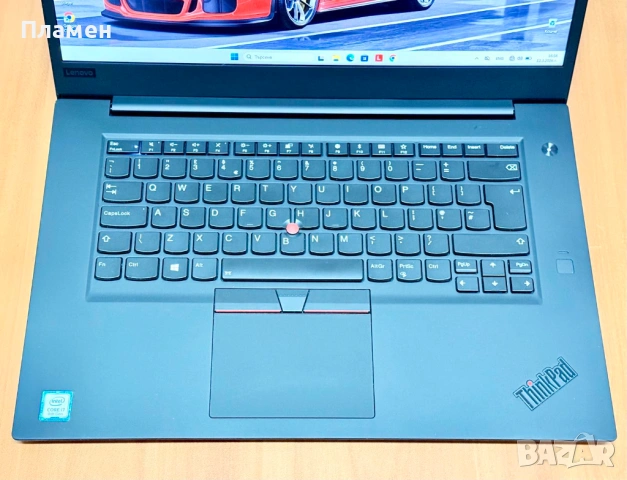 Lenovo ThinkPad P1 Gen 1 / i7-8750H / 32GB DDR4 / 512GB SSD / Quadro P1000 4GB / 15.6" FHD IPS, снимка 4 - Лаптопи за работа - 53815204