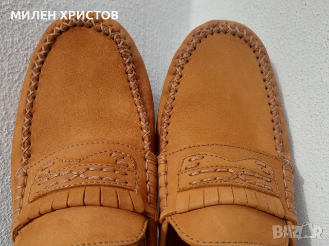 HUSH PUPPIES-Оригинални мокасини Естествена кожа-№41 , снимка 4 - Мокасини - 52186482