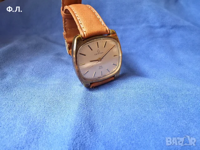 Certina Club 2000 Gold 20k, снимка 8 - Мъжки - 56337480