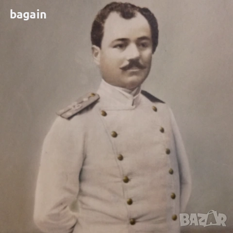 Голям портрет на княжески офицер., снимка 2 - Колекции - 53684270