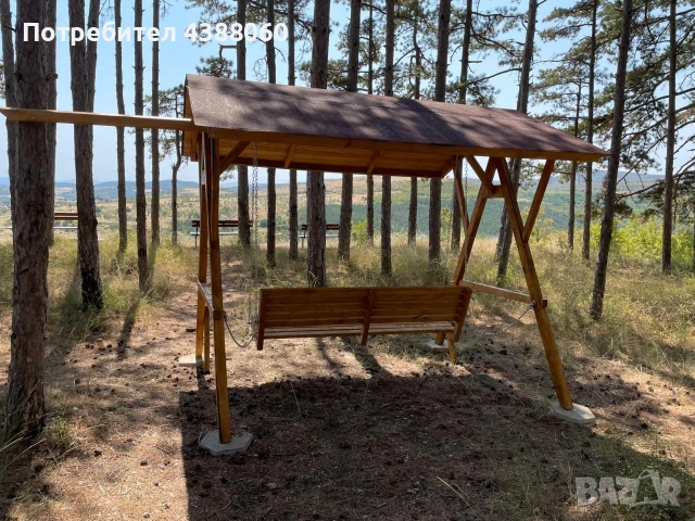 Градинска люлка, люлка на верандата , снимка 2 - Градински мебели, декорация  - 53749514