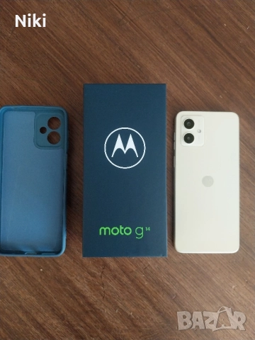 Motorola g14 цвят перла.