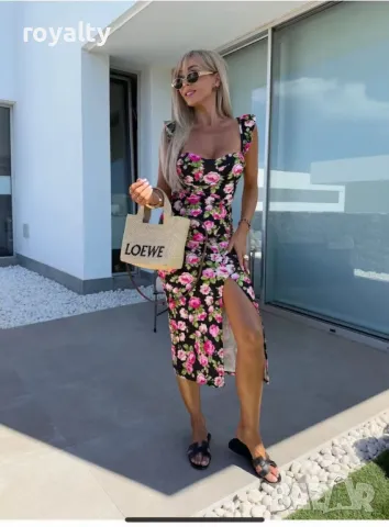 Дамски елегантни рокли Различни цветове , снимка 8 - Рокли - 49842843