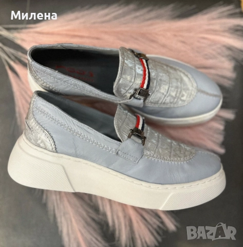 Сникърси / мокасини естествена кожа 