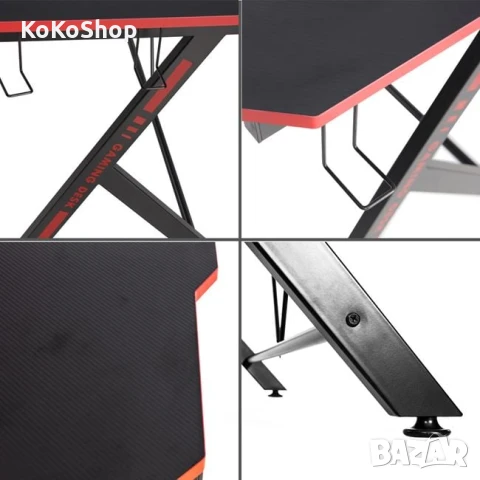 Геймърско бюро-120х60х76 см., снимка 6 - Бюра - 51421685