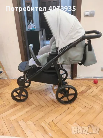 Бебешка количка 3 в 1, снимка 4 - За бебешки колички - 56289196