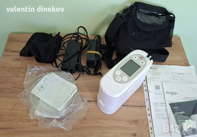 Преносим кислороден концентратор Kingon P2 / Freedom – от Adapt.bg