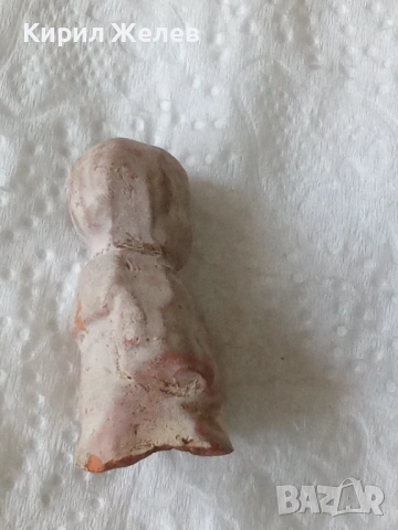 Фигурка на дете стара керамична 53812, снимка 2 - Антикварни и старинни предмети - 53530311