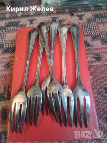 Комплект малки вилици 26969, снимка 6 - Антикварни и старинни предмети - 53389135