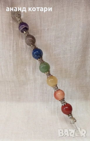 Рейки пръчици с естествени камъни-розов кварц, 7 чакри и др., снимка 3 - Други - 38165398