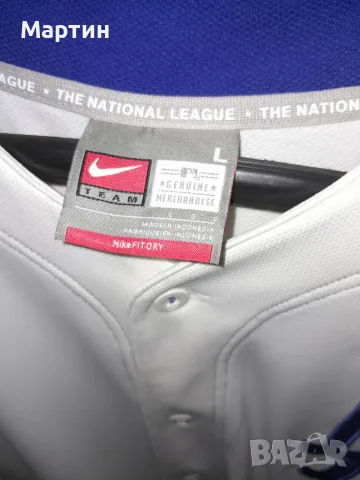 Оригинално бейзболно джърси Nike MLB LA Dodgers – Идеално за високи мъже , снимка 8 - Спортни дрехи, екипи - 55704986