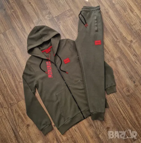 страхотен мъжки екип HUGO BOSS  размер  L , снимка 2 - Спортни дрехи, екипи - 47737326