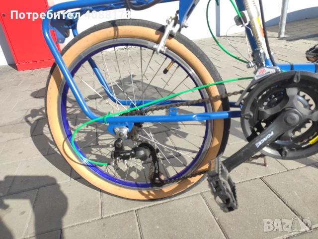 Сгъваем нов велосипед "Балкан" 20" с 15 скорости (5x3), снимка 8 - Велосипеди - 50956138